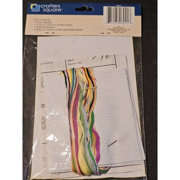 Counted Cross Stitch Kits  Lot of 4 Crafters Square New in Package Unopened - Picture 9 of 10